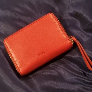 Fiona Fossil Pocket Wallet -Leather